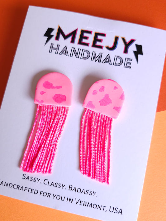 Pink Pony fringe jellies